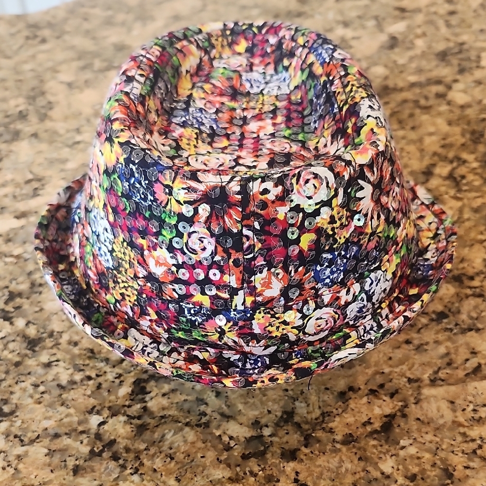 Disney Multicolor Floral Kids‎ Hat - Picture 3 of 5